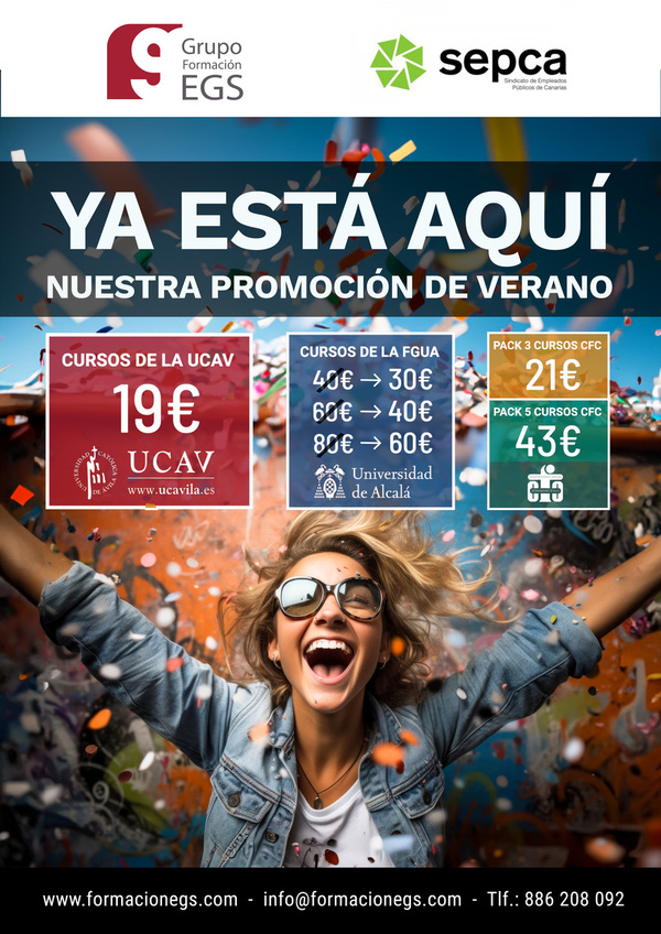 Cartel Promo verano EGS SEPCA 1