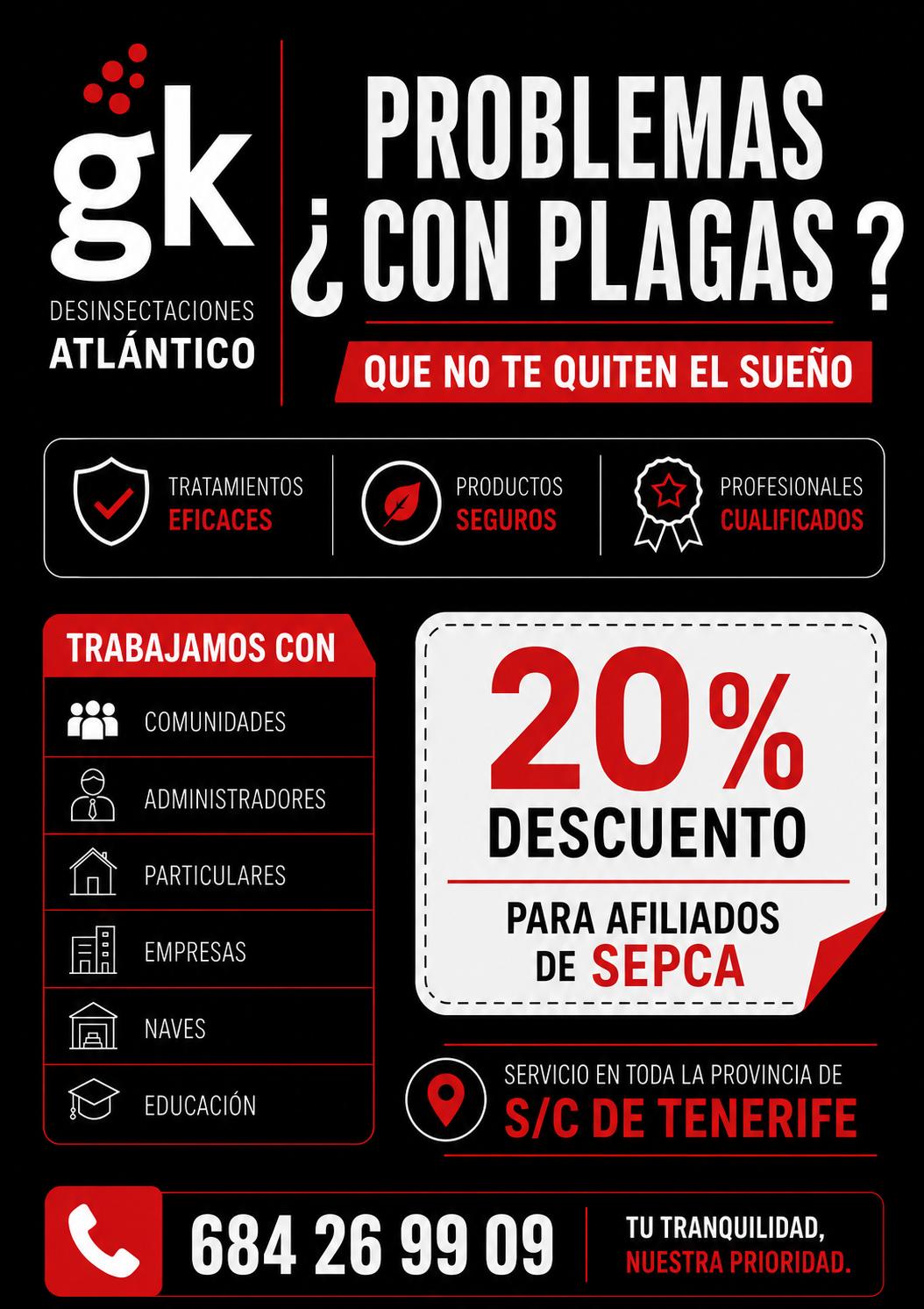 15 07 2026 descuentos plagas